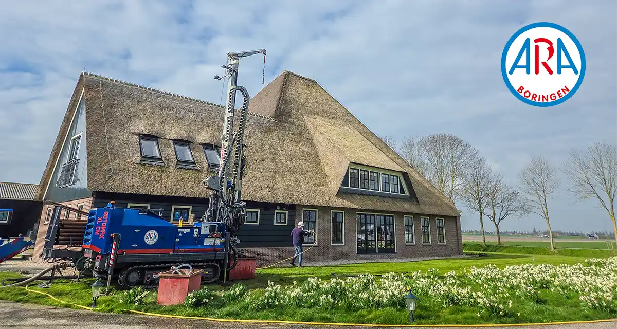 Bodemwarmtepomp laten aanleggen? Ontdek kosten, werking en voordelen. ARA Boringen realiseert complete systemen voor particulieren.