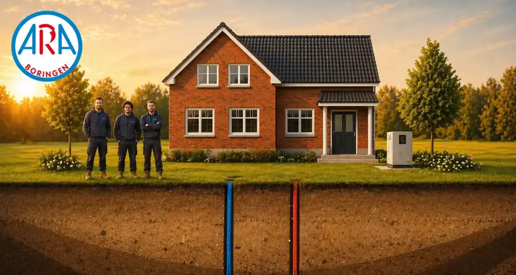 Zoekt u een installatiebedrijf voor uw warmtepomp? ARA Boringen regelt boring, warmtepomp en installatie als totaaloplossing voor uw woning.