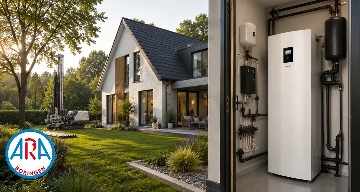 Ontdek of een aardwarmtepomp past bij uw woning of project. ARA Boringen adviseert over bron, installatie en Thermia of Ecoforest.