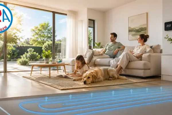 Ontdek hoe passieve koeling met een aardwarmtepomp of bodemwarmtepomp werkt en hoe u energiezuinig meer comfort krijgt in de zomer.