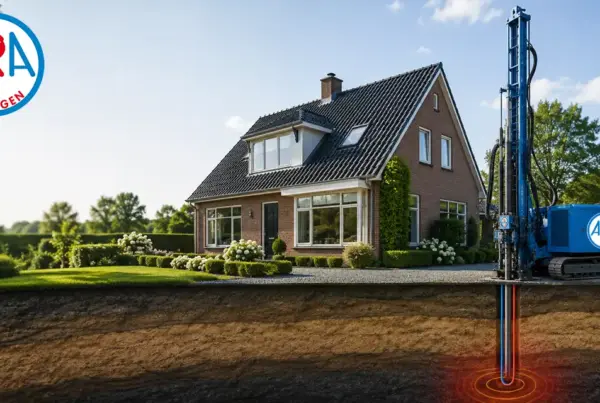 Aardwarmtepomp in bestaande woning? ARA Boringen beoordeelt woning, bodembron en installatie voor een slimme overstap naar bodemenergie.