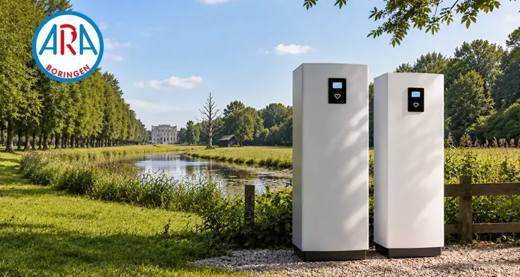 Aardwarmtepomp in Heemstede? ARA Boringen adviseert over kosten, vergunning en systeemkeuze met Thermia of Ecoforest. Vraag advies aan.