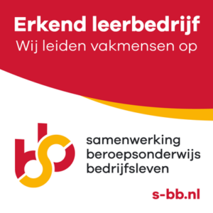 Beeldmerk erkend leerbedrijf van SBB