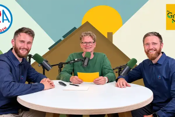 ARA Boringen bij De Groene Nerds op Beurs Eigen Huis: luister naar Arend en Ruben over bodemwarmtepompen, bronboringen en koeling.